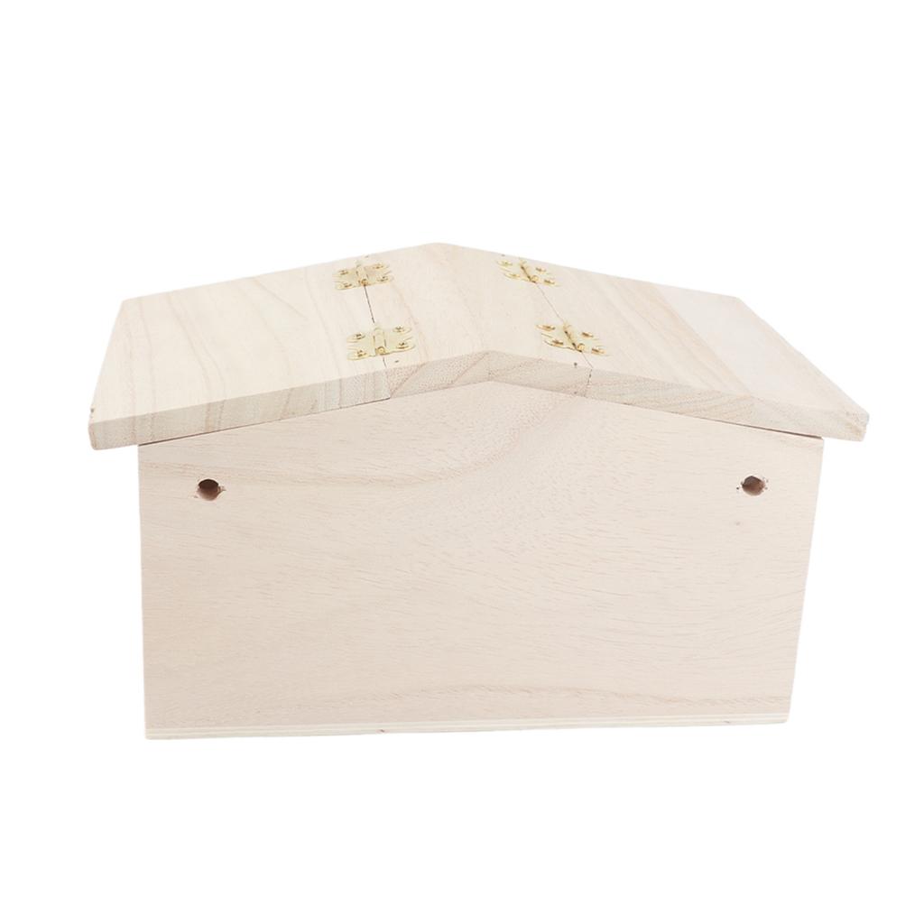 Wooden Pet Bird Nests House Breeding Box Cage Birdhouse Accessories for Parrots Swallows