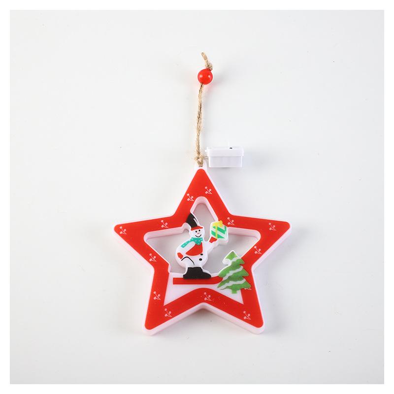 

Xmas Star LED Night Light Christmas Tree Top Five-pointed Star Lamp for Wedding Party Outdoor Fairy Garland Home Party Decors