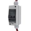 Solar Panel Disconnect Switch 50A 2P IP65 Water Proof Solar PV Circuit Breaker for PV Homes