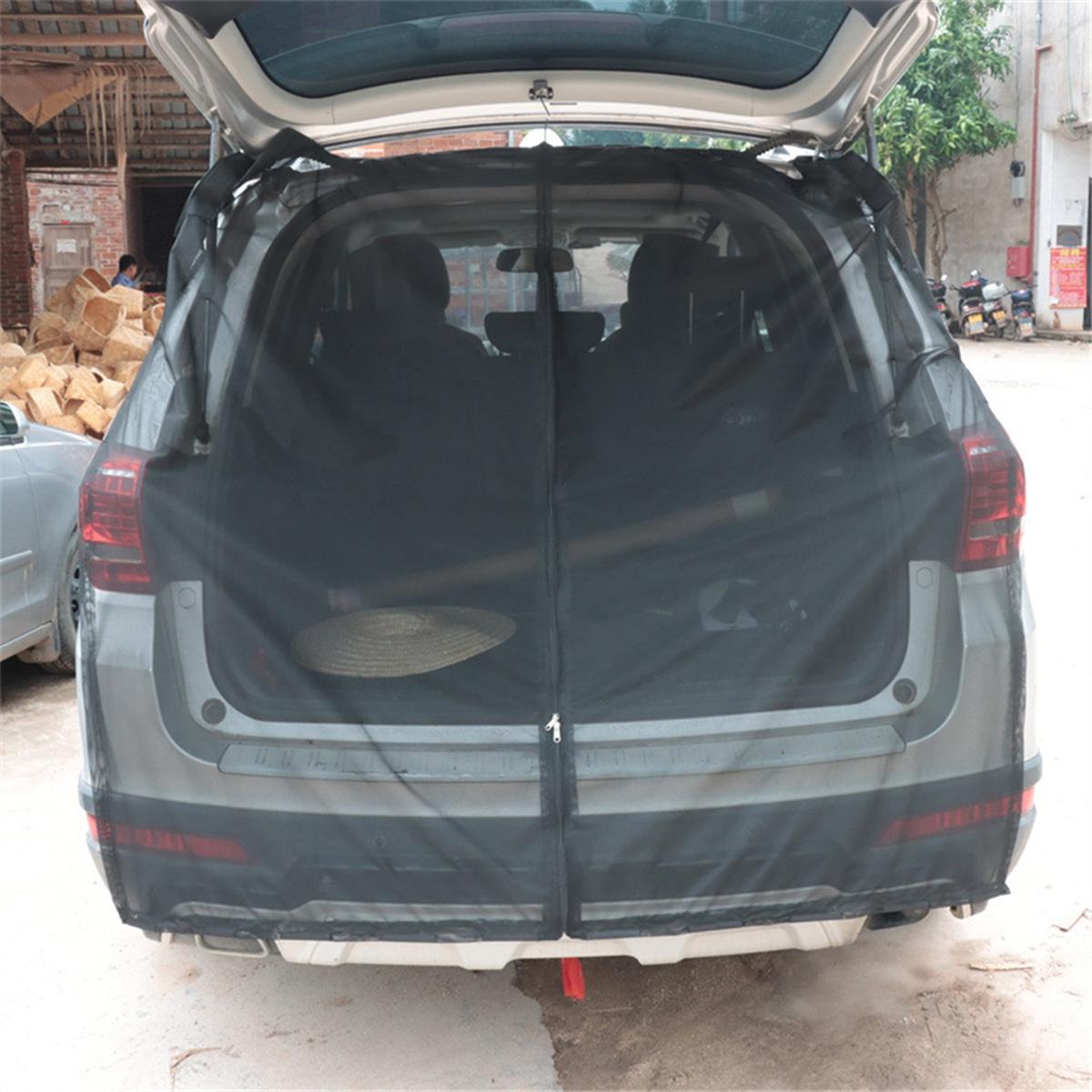 Portable Car Window Sunshade, Rear Seat Window Sunshade, Car Anti-Mosquito Curtain, Heat Protection Stretch Car Window Cover