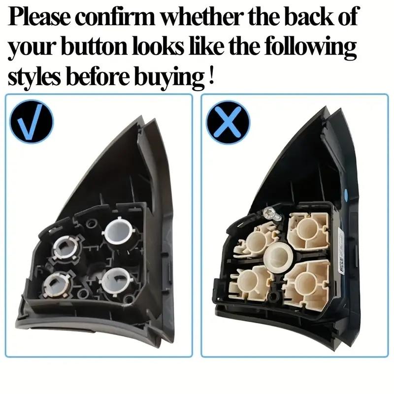 For Mercedes-Benz W164 W245 W251 GL350 ML350 R280 B180 B200 B300 Steering Wheel Switch Control Buttons 1 Pair Pack