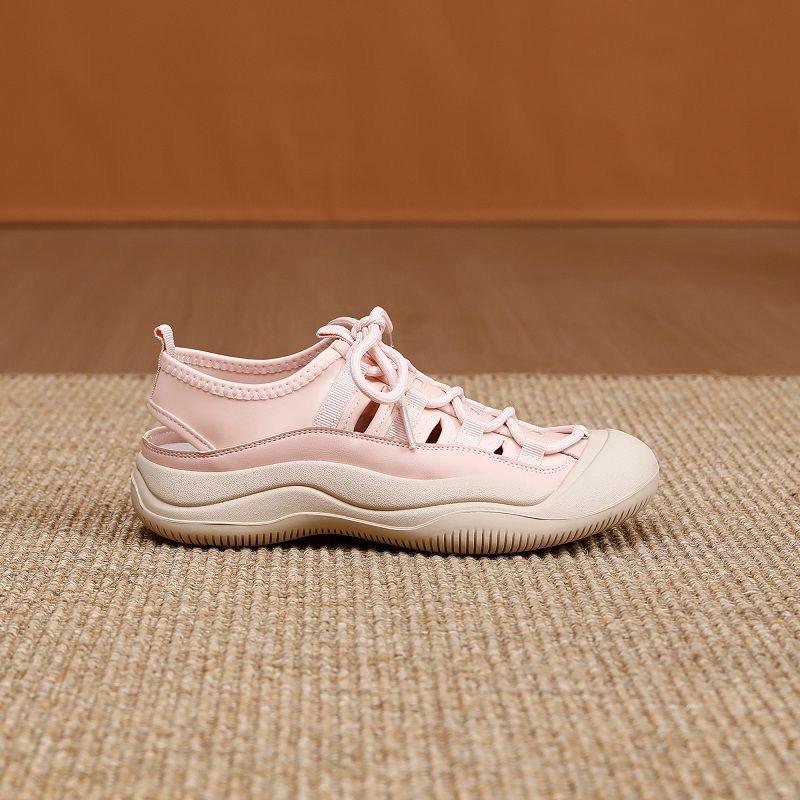 Summer Women Sport Sandals Retro Thick Soles Hollow Out Shoes Female Autumn New Breathable Comfortable Shoes Zapatillas Mujer