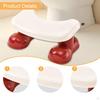 Bathroom Toilet Stool Assistance Step Footstool Footrest for Under Desk Office