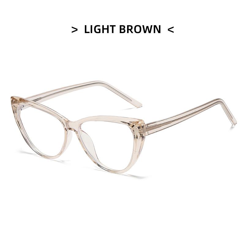 

Женские модные очки «кошачий глаз» с защитой от синего света, «кошачий глаз», черная оправа, блокирующие синий свет, компьютерные, с прозрачными линзами, очки