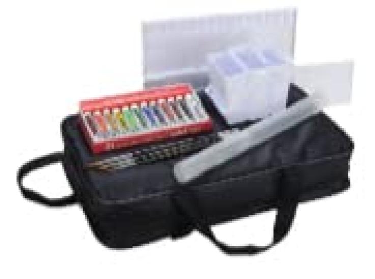 HOLBEINART WATERCOLOR watercolor set transparent watercolor paint 12 colors watercolor set in nylon bag "HWC 6-piece bag" (bag color black)
