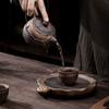 Forgylt Jern Glasur Lotus Duft Krukke Pu'er Te Maker Krus Tekanne Leire Kaffeutstyr Teutstyr Puer Tekopp Sett Yixing Leire Kjele Bar