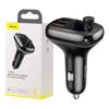 Transmiter Samochodowy Baseus Bluetooth Mp3 S-13 (Czarny)
