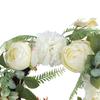 Artificial Flower Wreath Simulation Peony Door Hanging Garland Festivals Party Decoration