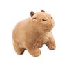 Capybara Plush Toy Soft Wild Animals Crawling Capybara Stuffed Toys Unique Toys Model Dolls