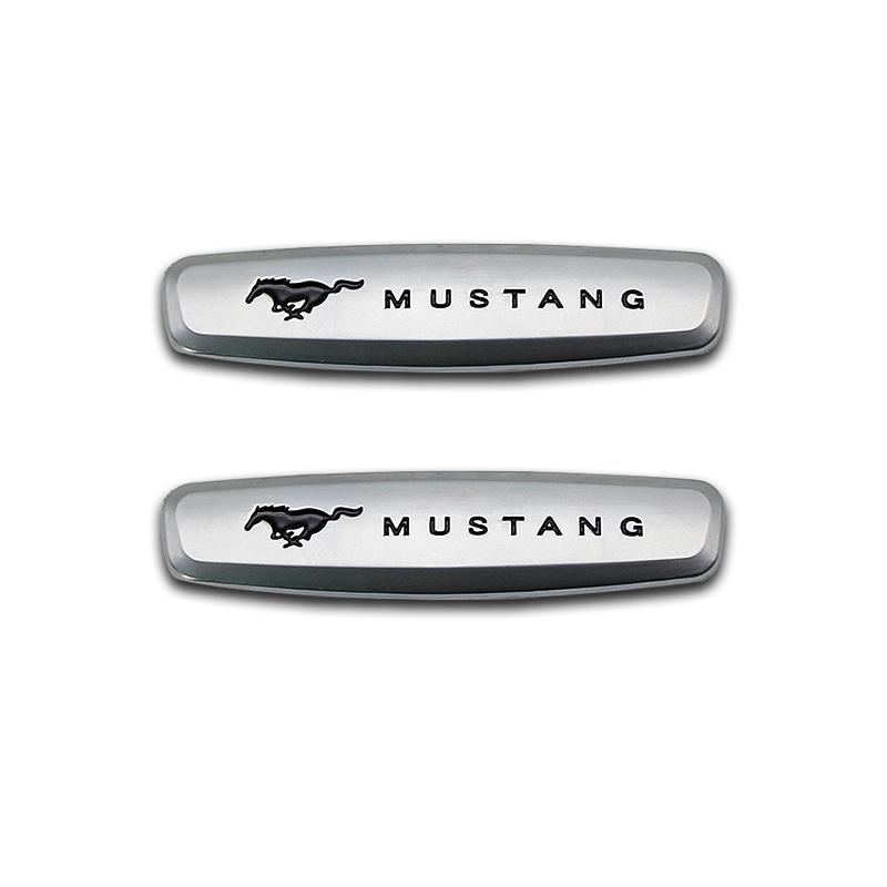 

Ford Seat Sticker Metal Badge Seat Mustang Badge For Ford Mustang Shelby Cobra Focus Mondeo F-150 Accessories Interior Sticker