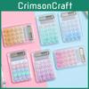 Mini Macaron Calculator Color Small Portable Transparent Student Office Supplies