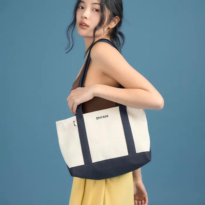 Daily Canvas Tote Bag (Mood Navy)