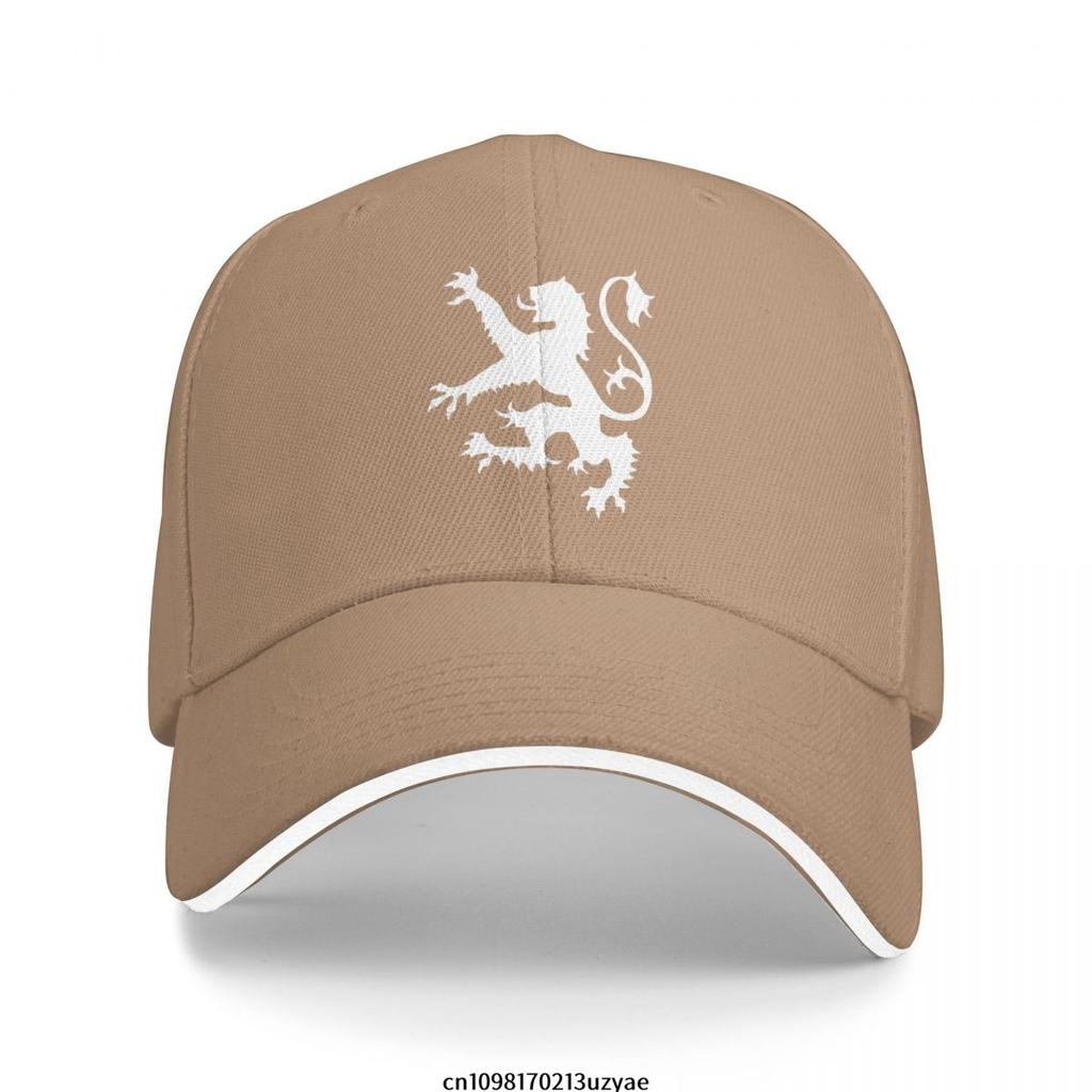 Scottish Flag Lion Logo Baseball Caps Hip Hop Sandwich Cap Men Women Adjustable Outdoor Sport Hat