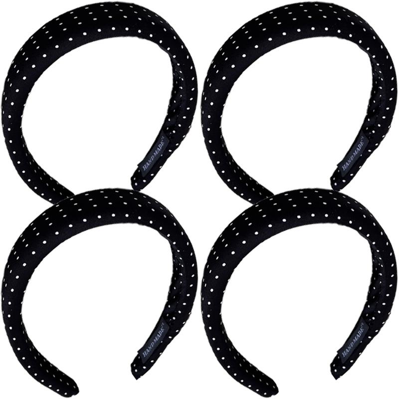 Polka Dot Wide-brimmed Headbands Women's Korean Simple Versatile Hair Band Hair Accessories