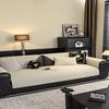 French High-end Sofa Cushion All Seasons Universal  New Entry Luxury Non-slip Chenille Straight Row Cushion Sofa Cover