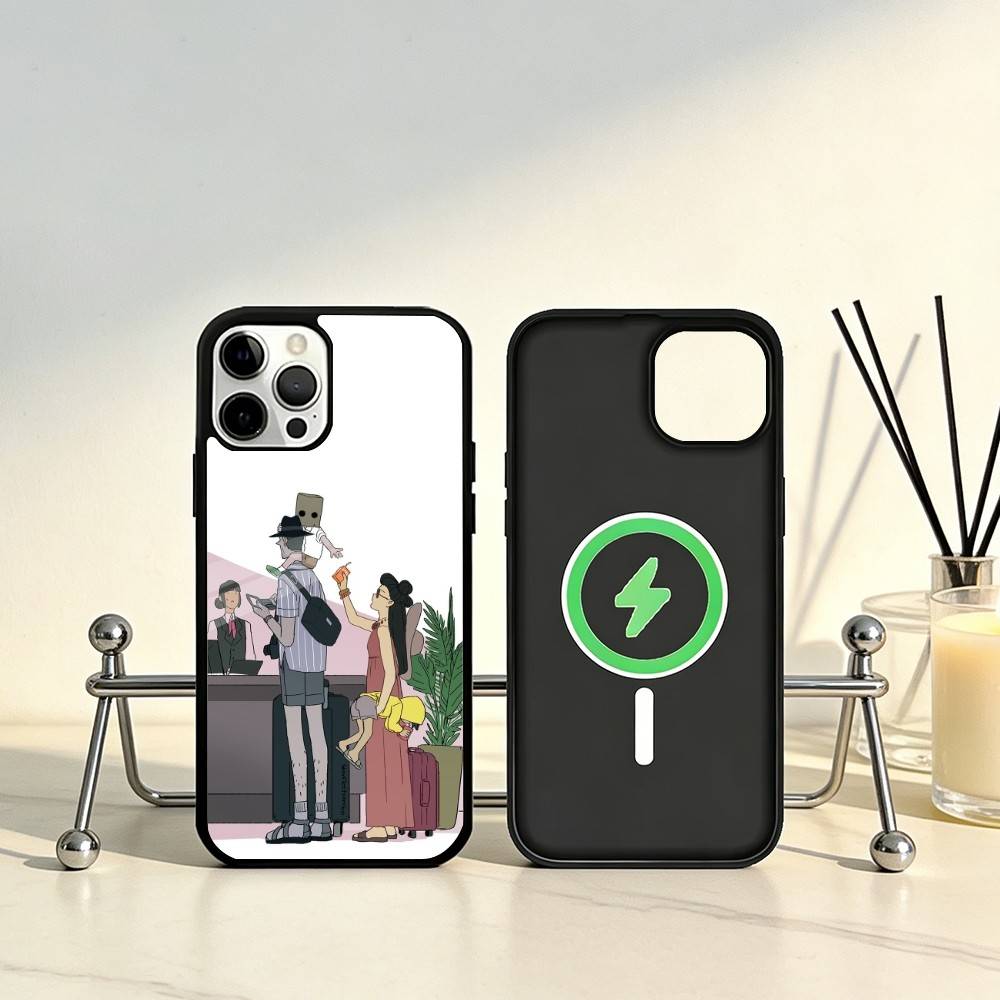 Game L-Little N-Nightmares Phone Case For iPhone17,16,15,14,13,12,11 Plus,Pro Max Magnetic For Magsafe Wireless Charging