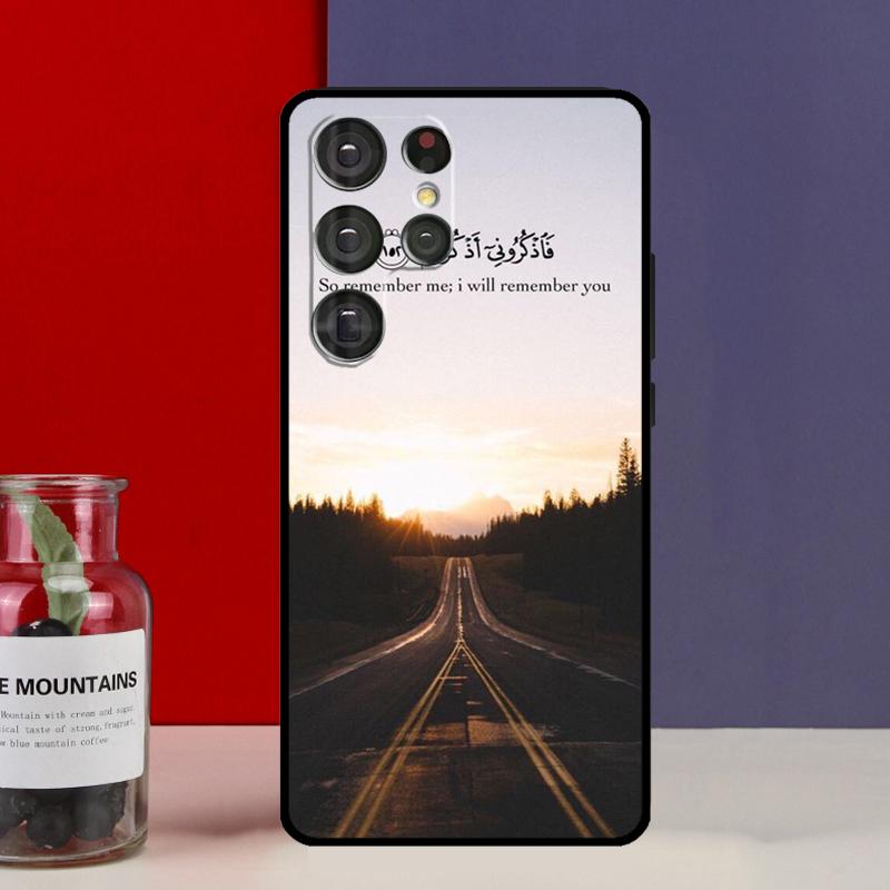 Allah Islam Muslim Quran Funda Case For Samsung Galaxy S25 Ultra S9 S10 S20 S21 FE S22 S23 Plus S24 Ultra Phone Cover