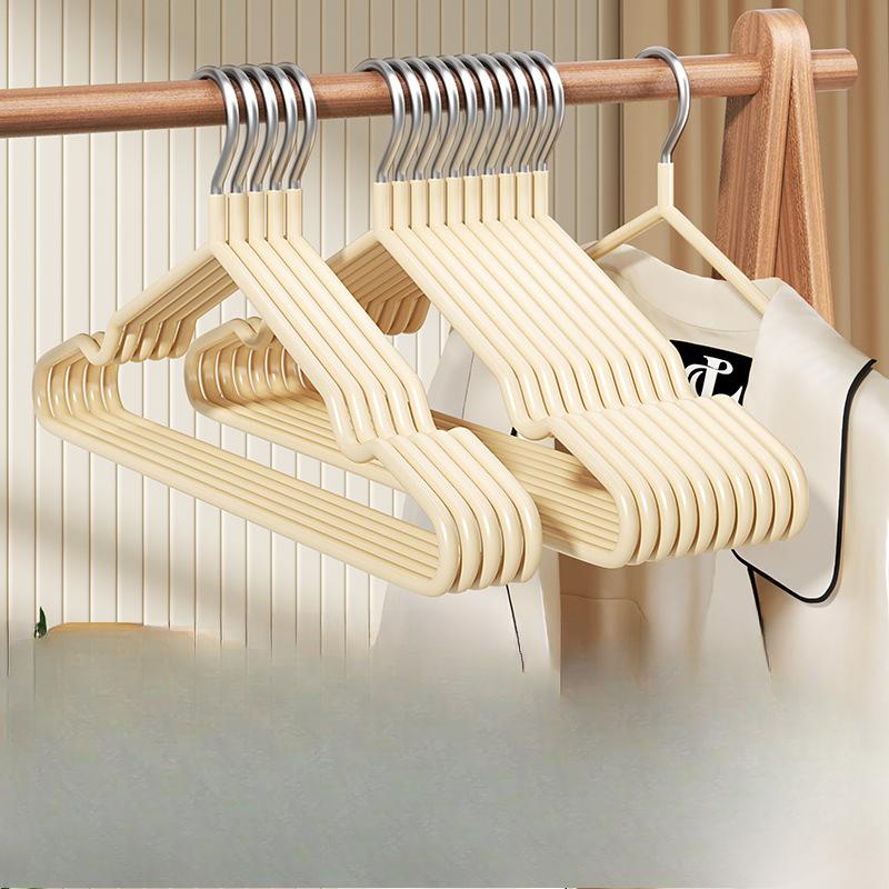 Plastic Clothes Hangers for Home Use Leaving No Trace and Being Anti-slip Thickened and Thickened Clothes Drying