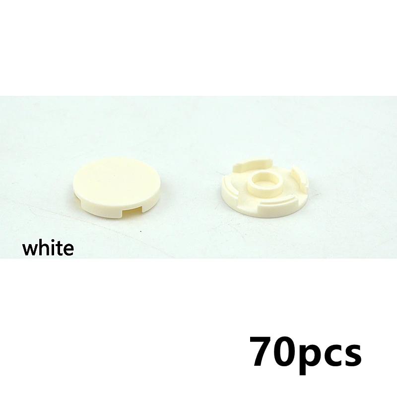 4150 70pcs Assemble Particles Round 2x2 Building Blocks MOC Parts DIY enlighten Bricks Educational Tech Toy Compatible All brand