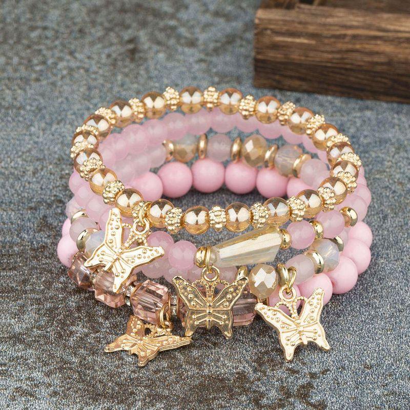 Multi-Layer Elastic Bracelet Fashion Wooden Bead