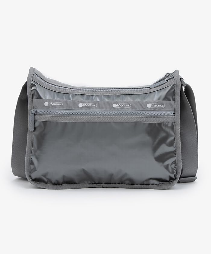 Official Shoulder Bag DELUXE EVERYDAY Gunmetal Gray Shine [LeSportsac] BAG/7507 Women's