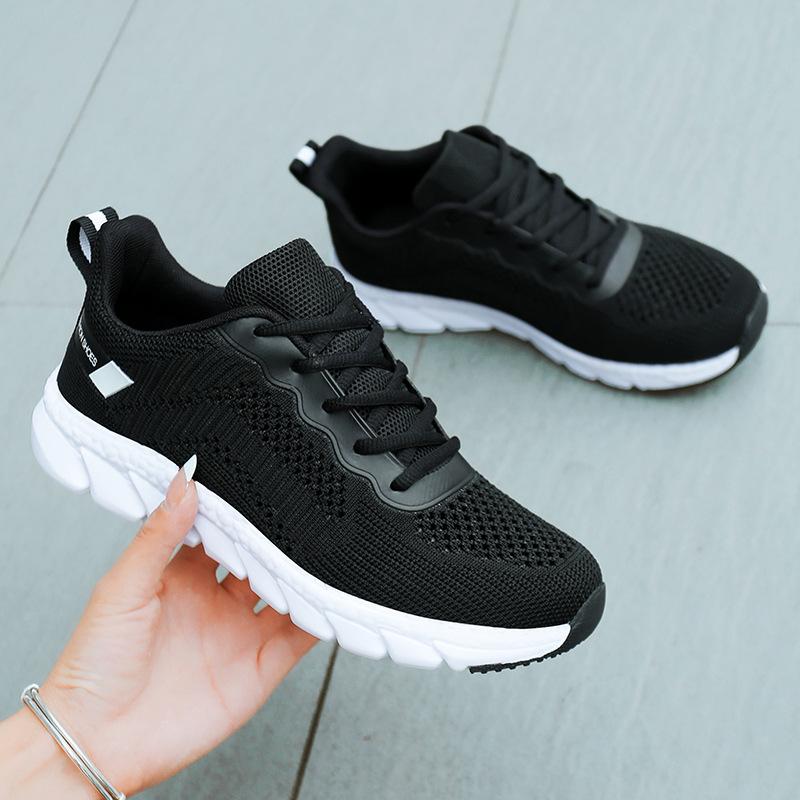 Summer casual shoes thin breathable ultra-light soft sole long standing not tired feet sports shoes hollow single net