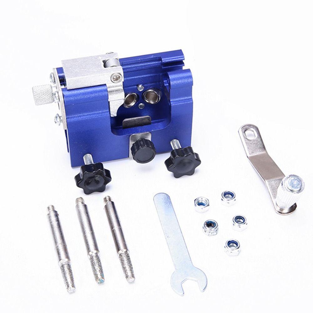 Portable Hand-cranked Chain Grinder Quick Sharpening for Chain Saws ChainSharpeners Jig Chain Clamp Chain Grinder