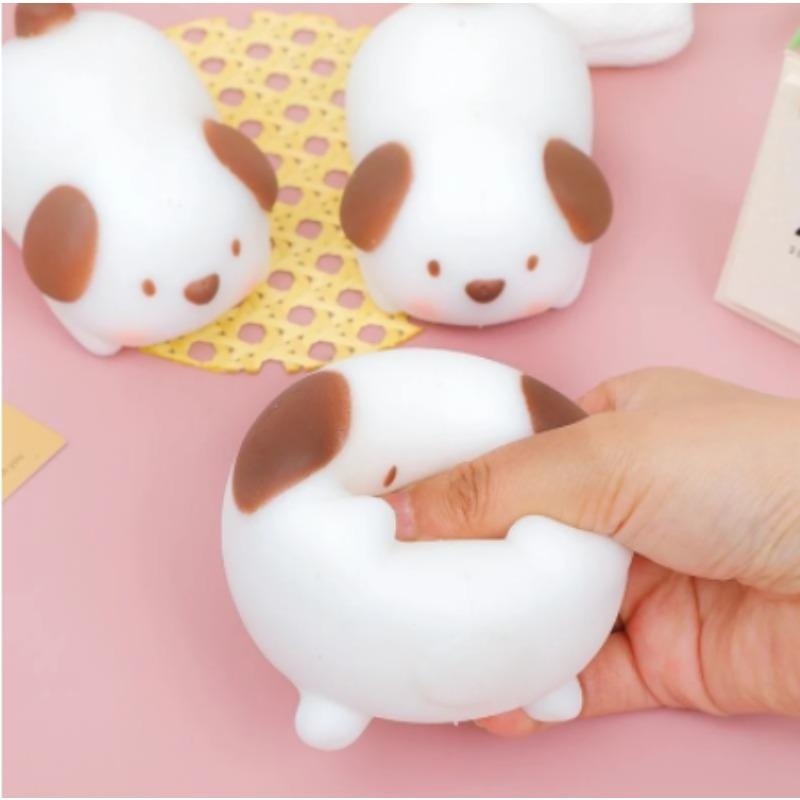 1Pc Cute Q-Pin Pinch Le Decompression Small Toy Slow Rebound Pressure Reduction Tool For Children Adult Vent Dolls