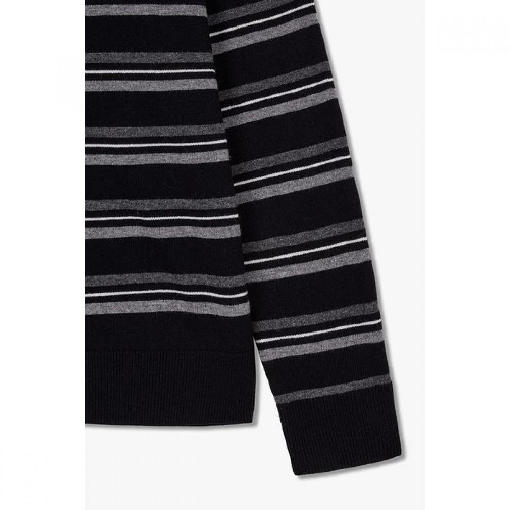 STUDIO TOMBOY Men Stripe Polo Knit 91m6452931ar