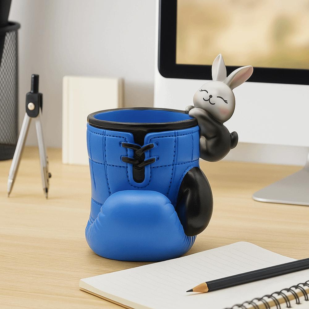 Stable Base Pen Holder Resin Brush Container Creative Pen Box  Student