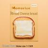 Creative Cute Bread-Shaped Sticky Notes