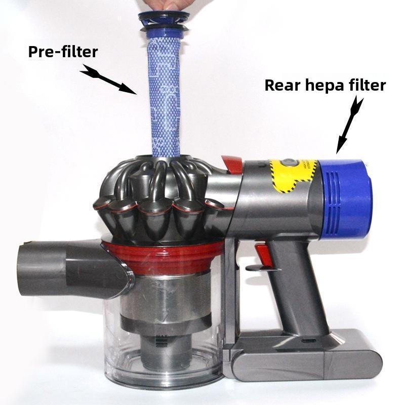 For V6 Dyson Typea Vacuum Cleaner Dust Container Trash Can Filter Tool Element