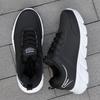 Women Running Shoes PU Leather Lace-up Men Warm Light Walking Sneaker Fitness Sport Flats Comfortable Black Size 35-45 Loafers
