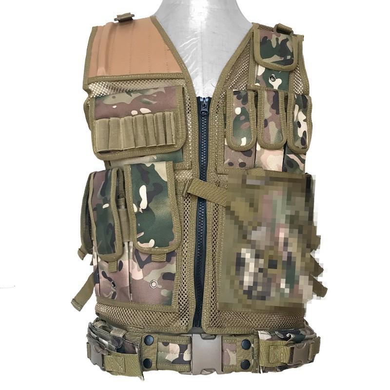 Outdoor Vest Real CS Forces Stab-proof Suit Quick Release Clothes Breathable Field Expansion Training one size
