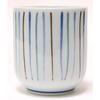 Set 5 Long Tea Cups Three Color Tokusa 6.6 x 7.6cm Capacity 200cc Weight 140g