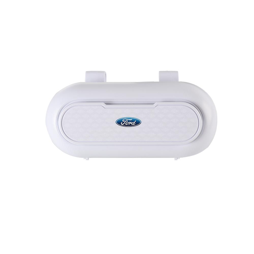 AKS1 Car Sunglasses Glasses Clip Case Visor Storage Holder Accessories For Ford STRACING Fiesta Focus Edition Mondeo Fusion Ecosport