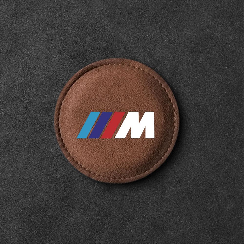2 Peças/conjunto Porta-copos para Carro camurça Tapetes Antiderrapantes Acessórios Automotivos Para BMW M M1 M2 M3 M4 M5 M6 X5 E39 E46 E60 E90 F20 E60 F30 E36