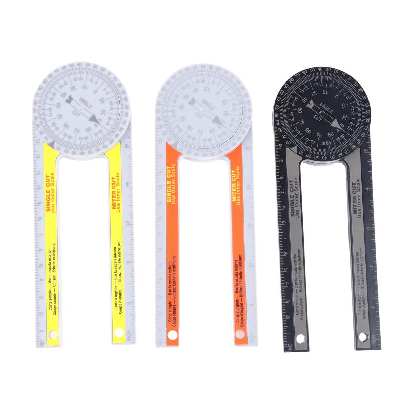 Professional Miter Saw Protractor Angle Finder Precision Miter Angle Finder Plumbers Woodworking Scale Mitre Saw Measuring Tool