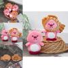 Cute Beaver Plush Toy Keychain Pendant With Soft Short Plush Wholesale Hanging Decoration For Bags