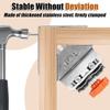 Woodworking Tool Set Easy To Use Woodworking Corner Clip Adjust Woodworking Fastener Right Angles Clamps Simple Operate