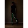 Glow-in-the-dark white bones for disco dancing JK Pantyhose Halloween Hot-Selling Props: Black Glowing Pantyhose