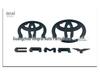 9. Generation Toyota Camry Schwarzes Krieger-Emblem-Aufkleber: Coole & Sportliche Personalisierung