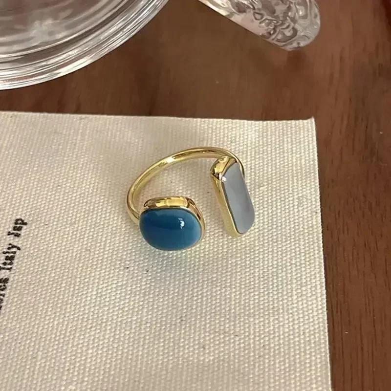 Individuality Zircon Golden Butterfly Open Ring Women's Classic Beautiful Fashion Daily Accessory Party Jewelry Birthday Gifts