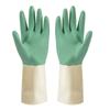 Qianxing Two-Tone Latex Waterproof Household Gloves