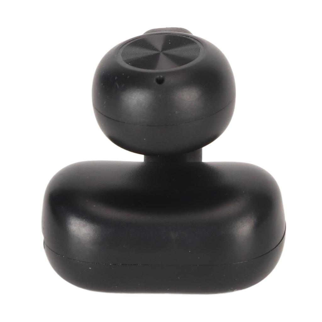 Ear Clip Bluetooth Headphone HiFi Noise Reduction Rechargeable Single Ear Clip On Wireless Earphone for Sports Black