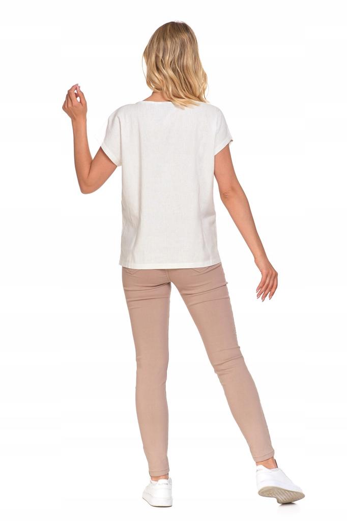 Women's Viscose Trousers Stylish Comfortable Elegant MORAJ M Beige