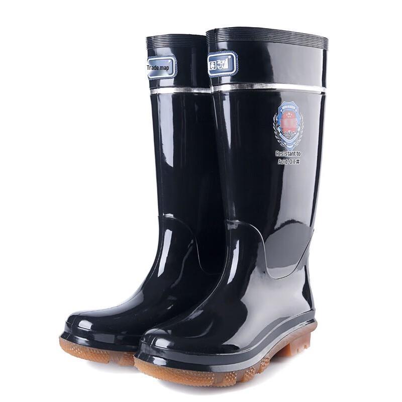 Men s High-Top PVC Industrial Rain Boots