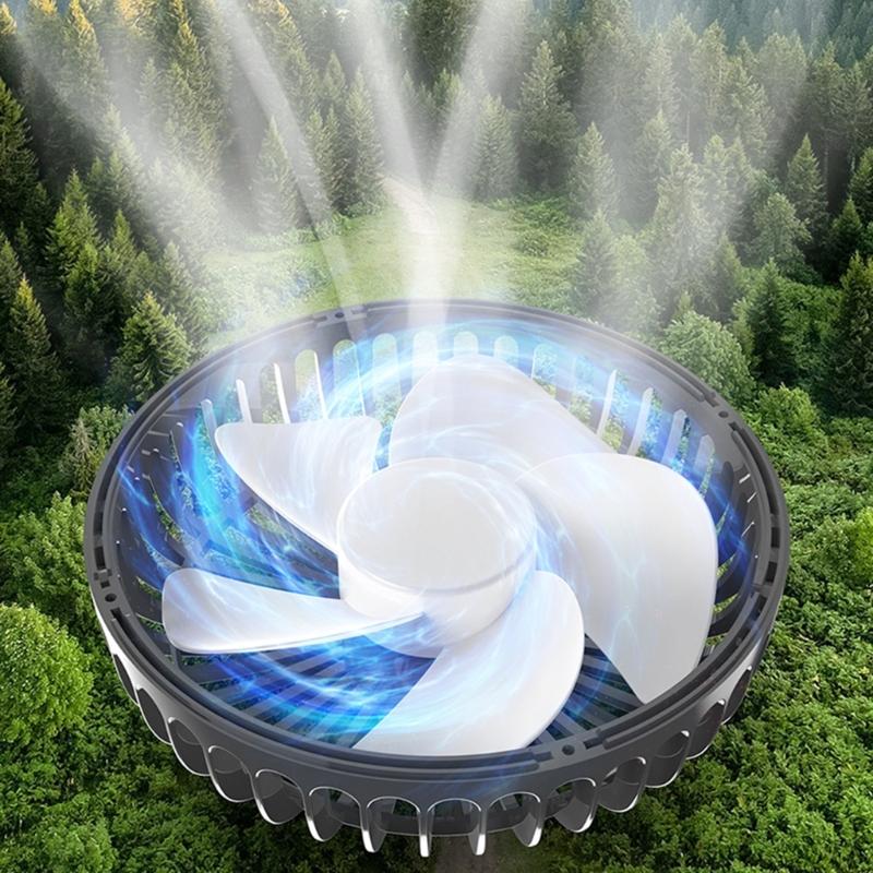 USB Powereds Car Seat Cooling Fan 3 Wind Modes ABS Blade Headrest USB Fan For Rear Passenger Comfort