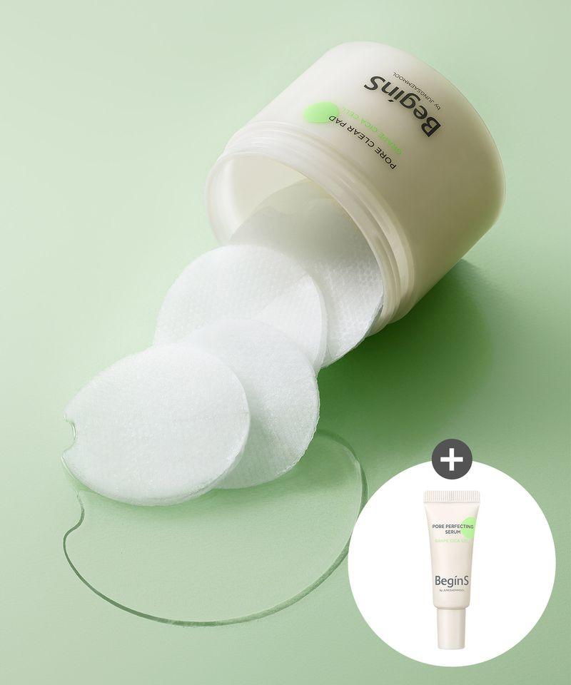 70 Pore Clear Pads (Free 5ml Pore Perfecting Serum)