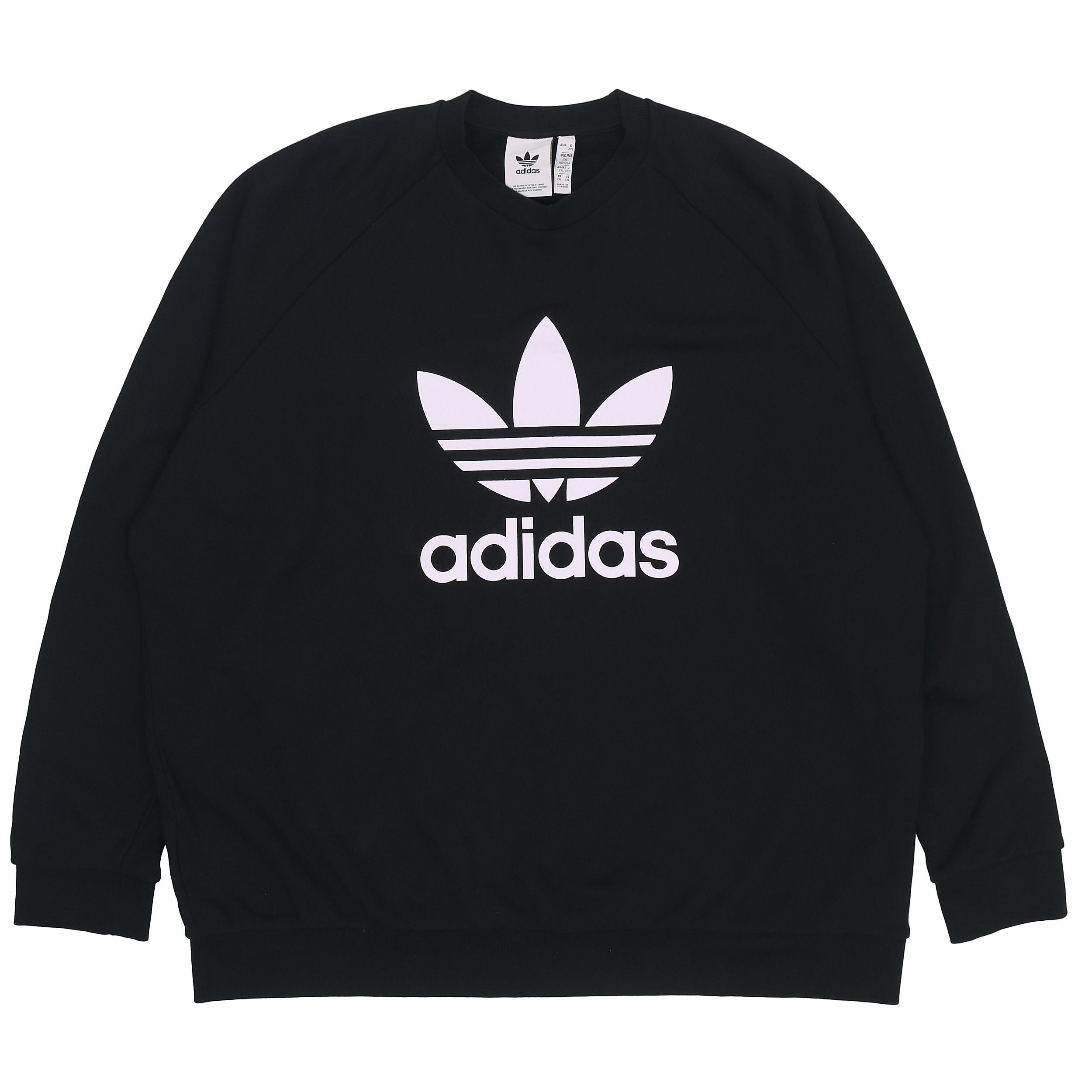 Свитшот Adidas Originals с принтом Trefoil, с круглым вырезом H06651 M